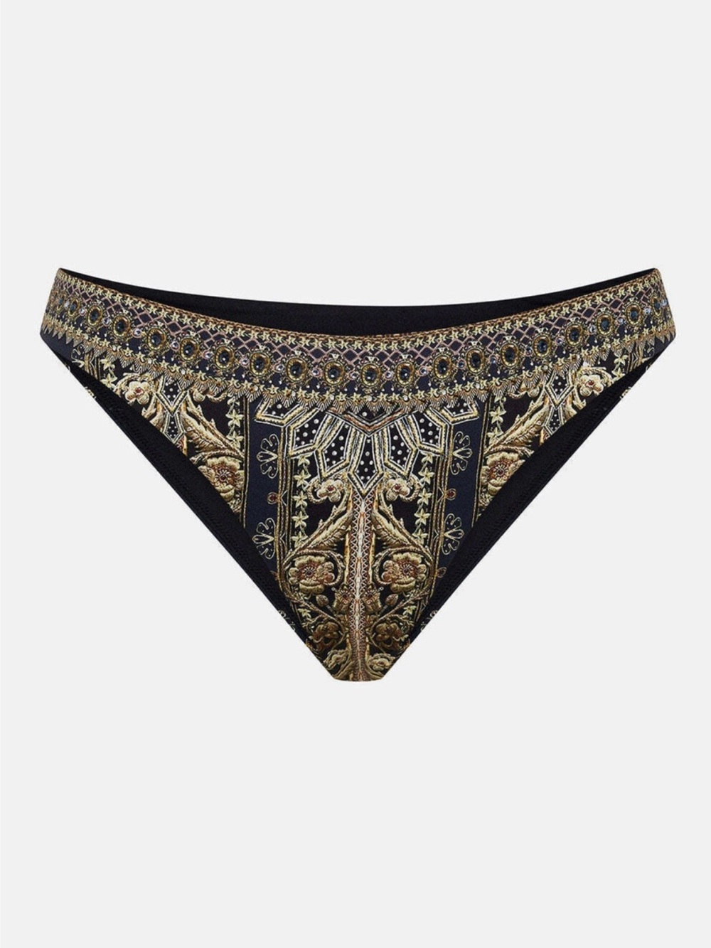 Camilla It’s All Over Torero Navy and Cream Paisley Balconette Bikini Set - Picture 4 of 14
